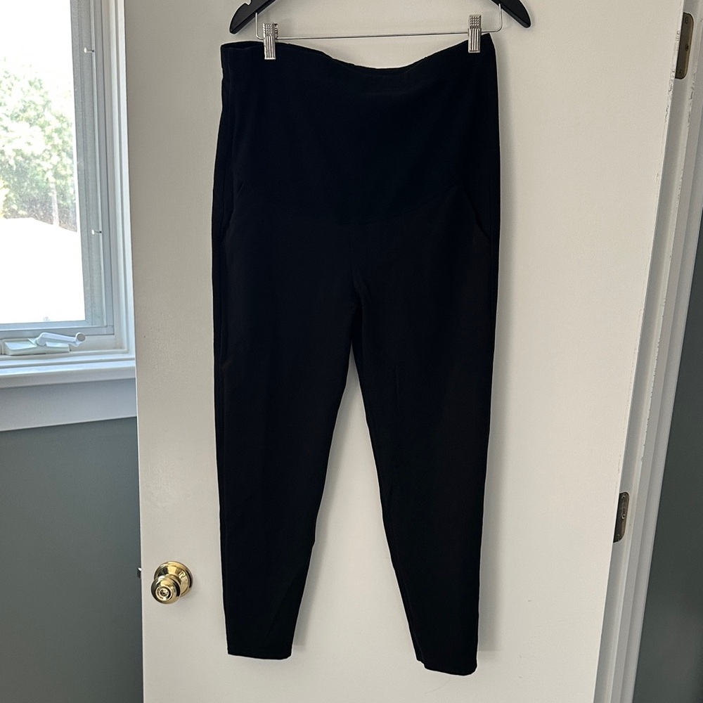 Women's Maternity Capris Black